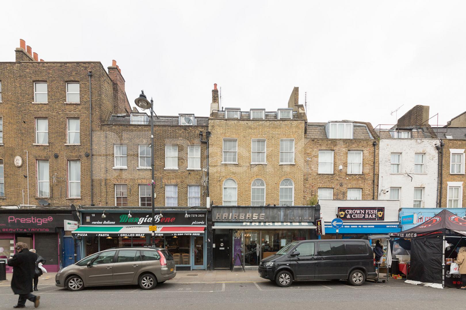 located on the famous chapel market close proximity to upper street Chapel Market, Islington